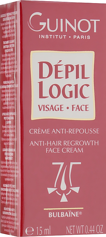 Krem do twarzy spowalniający wzrost włosów - Guinot Depil Logic Anti-Hair Regrowth Face Cream — Zdjęcie N1