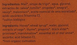 Organiczny syrop na gardło z propolisem i tymiankiem - Apivita With Propolis & Thyme — Zdjęcie N3