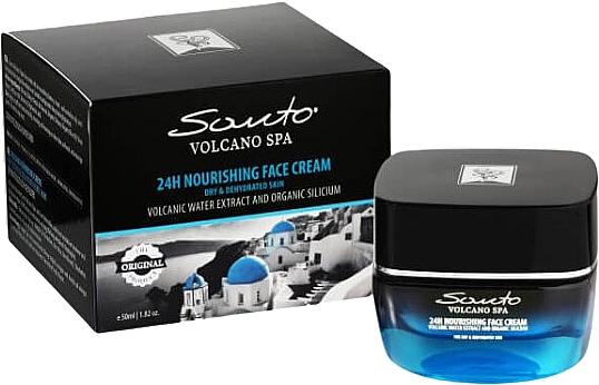 Odżywczy krem do twarzy - Santo Volcano Spa 24H Nourishing Face Cream — Zdjęcie N1