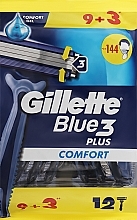 Jednorazowe maszynki do golenia, 12 szt. - Gillette Blue 3 Comfort — Zdjęcie N1