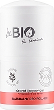 Kup Dezodorant w kulce Granat i jagody goji - BeBio Natural Pomegranate & Goji Berries Deodorant Roll-On