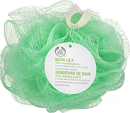 Gąbka kąpielowa, zielona - The Body Shop Ultra Fine Bath Lily Green — Zdjęcie N1