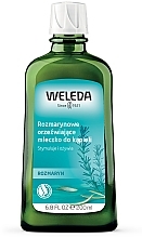 Kup PRZECENA! Odświeżający płyn do kąpieli Rozmaryn - Weleda Rosemary Invigorating Bath Milk *