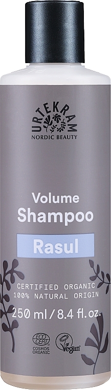 PRZECENA! Organiczny szampon dodający włosom objętości Glinka rhassoul - Urtekram Rasul Volume Shampoo * — Zdjęcie N2