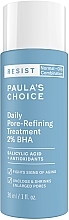 Tonik zwężający i oczyszczający pory - Paula's Choice Resist Daily Pore-Refining Treatment 2% BHA Travel Size — Zdjęcie N1
