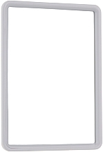 Lusterko kosmetyczne w ramce 10x14 cm, białe - Titania — Zdjęcie N1