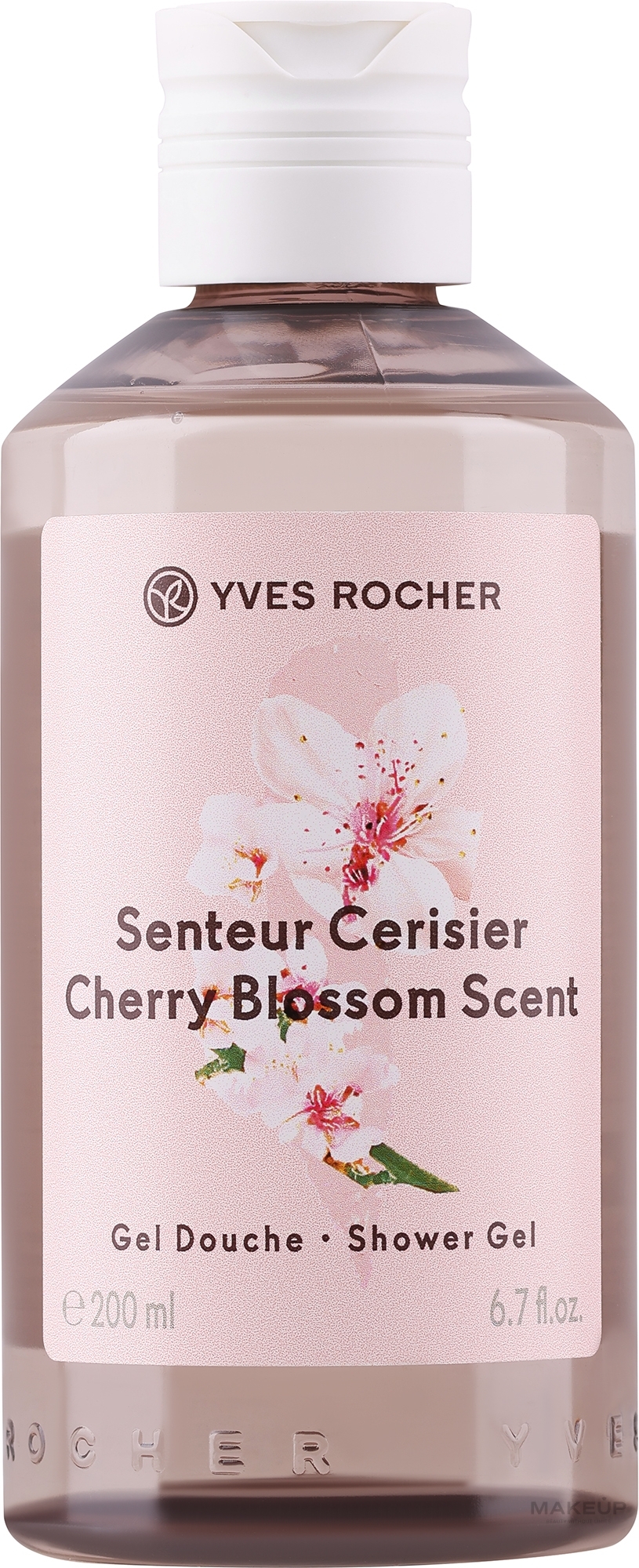 Żel pod prysznic Kwiaty wiśni - Yves Rocher Cherry Blossom Scent Shower Gel — Zdjęcie 200 ml