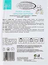 Maska z ekstraktem z soi Lifting i odnowa komórek - Czyste Piękno — Zdjęcie N2
