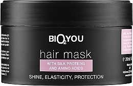 Kup PRZECENA! Maska do włosów z proteinami jedwabiu i aminokwasami - Bio2You Natural Hair Mask *