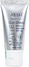 Kup PRZECENA! Matujący filtr przeciwsłoneczny SPF50 - Obagi Sun Shield Matte Broad Spectrum SPF 50 Travel Size *