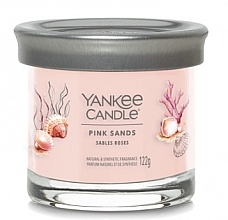 Świeca zapachowa w szkle Pink Sands - Yankee Candle Singnature Tumbler  — Zdjęcie N1