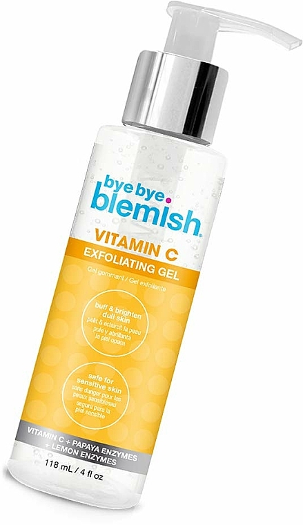 Oczyszczający żel do twarzy z witaminą C - Bye Bye Blemish Vitamin C Exfoliating Gel — Zdjęcie N1