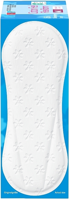 Wkładki higieniczne, 56 szt. - Carefree Cotton FlexiForm Unscented — Zdjęcie N5