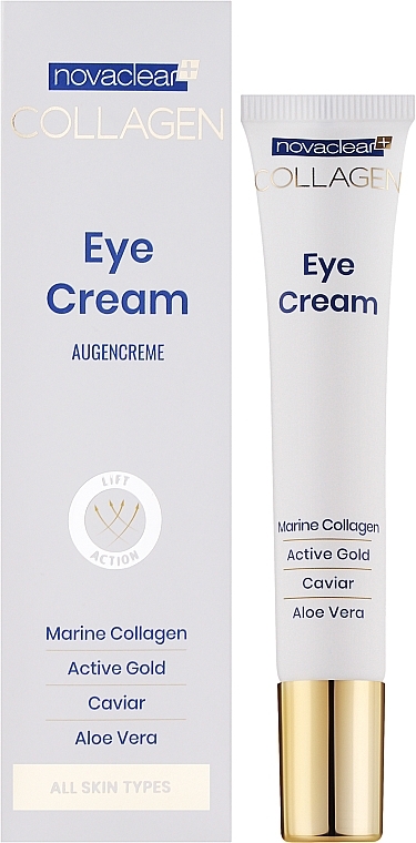 Kolagenowy krem pod oczy - Novaclear Collagen Eye Cream — Zdjęcie N2
