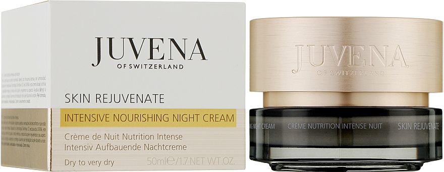 Odmładzająco intensywny krem na noc do skóry suchej i bardzo suchej - Juvena Skin Rejuvenate Intensive Nourishing Night Cream — Zdjęcie N2