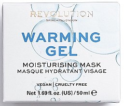 Nawilżająca maska do twarzy - Makeup Revolution Skincare Warming Gel Moisturising Face Mask — Zdjęcie N2