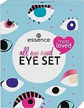 Kup Zestaw - Essence All Eye Need Eye Set (mascara/12ml + liner/3ml + eye/penc/0.28g + shadow/6ml)