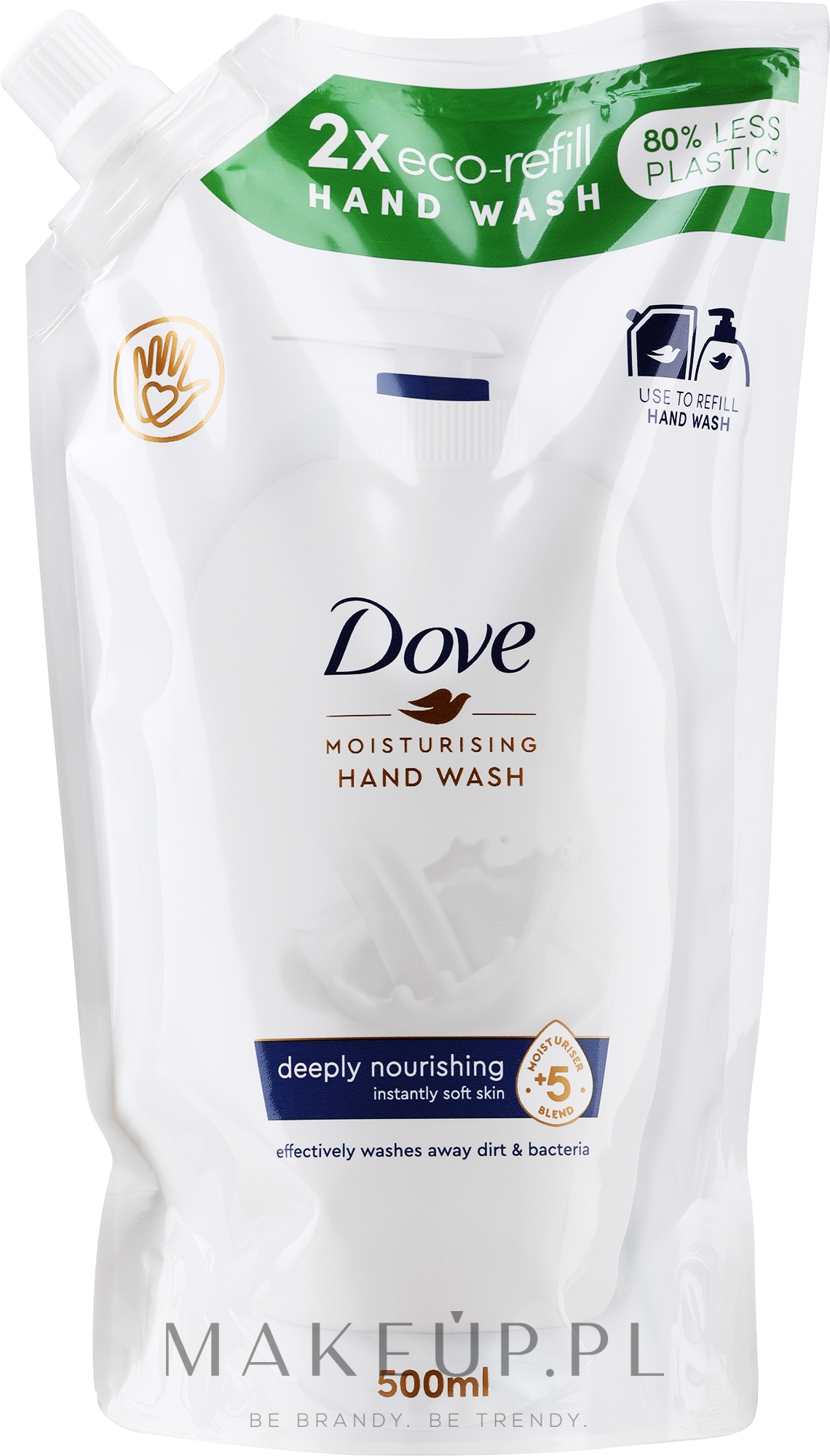 Kremowe mydło w płynie (uzupełnienie) - Dove — Zdjęcie 500 ml