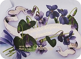 Kup Naturalne mydło w kostce Bukiet kwiatów - Saponificio Artigianale Fiorentino Bouquet of Violet Flowers Soap