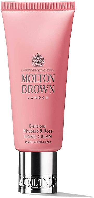 Molton Brown Delicious Rhubarb & Rose Hand Cream - Perfumowany krem do rąk — Zdjęcie N1