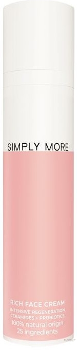 Bogaty krem do twarzy - Simply More Rich Face Cream — Zdjęcie 50 ml