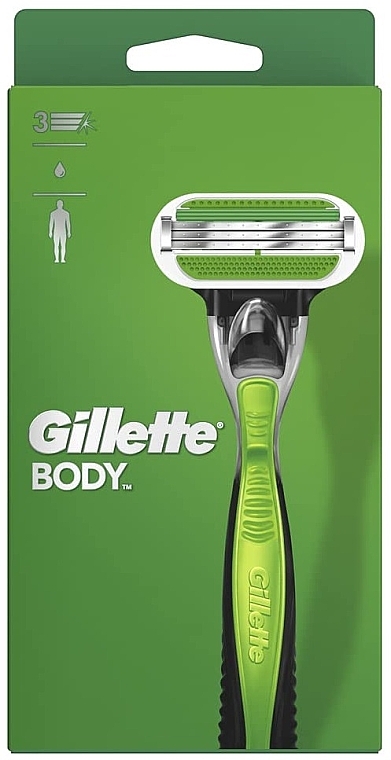 Maszyna do golenia ciała, 1 sztuka - Gillette Body Razor — Zdjęcie N1