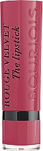 Matowa szminka do ust - Bourjois Rouge Velvet Lipstick — Zdjęcie N2