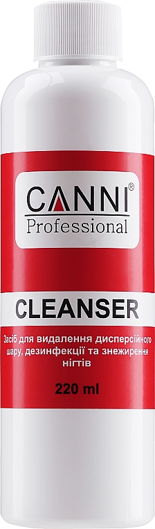 Odtłuszczacz do paznokci - Canni Cleanser 3 in 1 — Zdjęcie N3