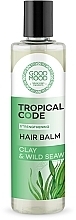 PREZENT! Balsam do włosów z ekstraktami z wodorostów i gliny - Good Mood Tropical Code Strengthening Hair Balm Clay & Wild Seaw — Zdjęcie N1