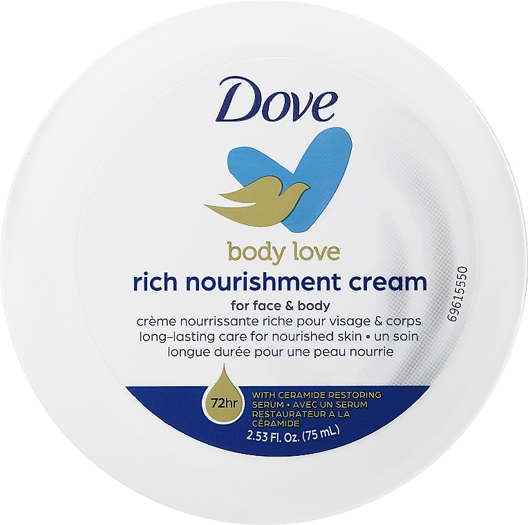 Bogaty krem odżywczy do ciała - Dove Rich Nourishment Cream — Zdjęcie N3