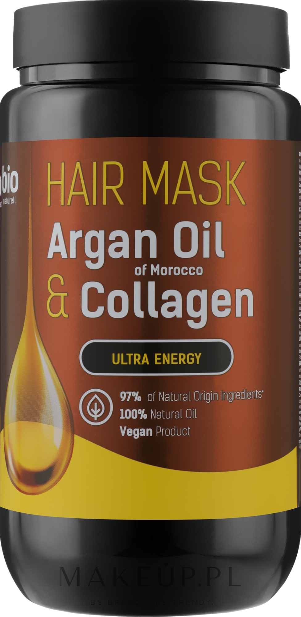 Maska do włosów Argan Oil of Morocco & Collagen - Bio Naturell Hair Mask — Zdjęcie 946 ml