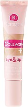 Intensywnie odmładzający krem do okolic oczu i ust - Dermacol Collagen+ Eye & Lip Cream — Zdjęcie N2
