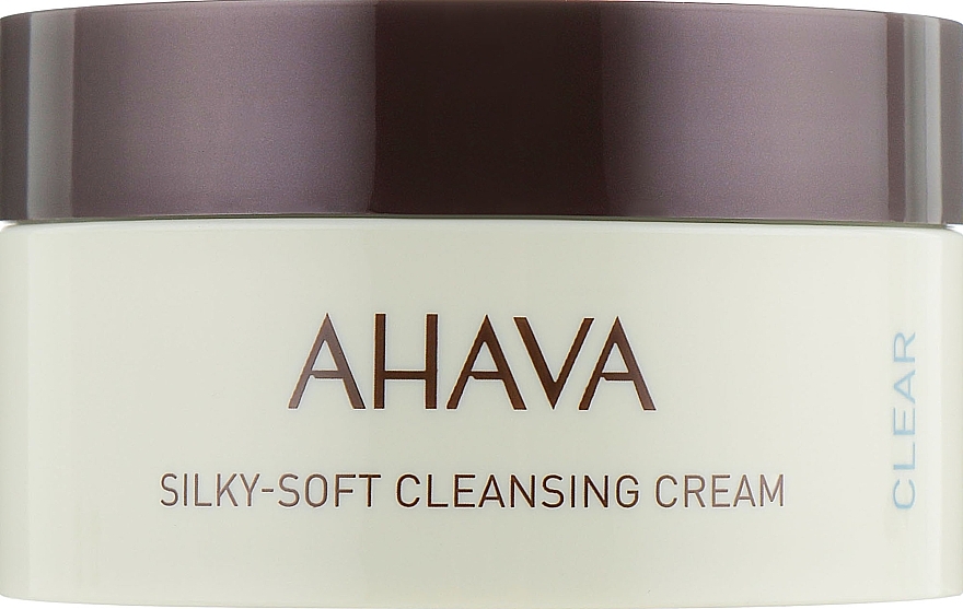 Krem oczyszczający do twarzy - Ahava Time to Clear Ahava Silky Soft Cleansing Cream (próbka) — Zdjęcie N1