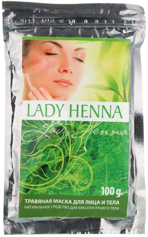 Ziołowa maseczka do twarzy i ciała - Lady Henna