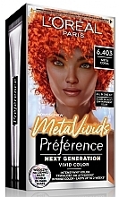 Farba do włosów - L'Oreal Paris Preference Vivid Color MetaVivids — Zdjęcie N4