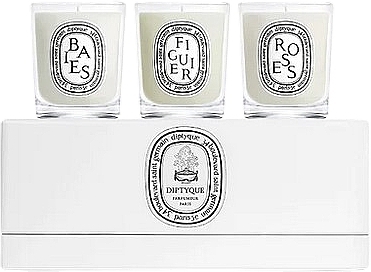 Zestaw - Diptyque Mini Candle Discovery Set (candle/70g*3) — Zdjęcie N1