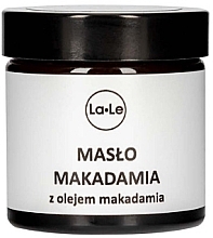 Masło Makadamia z olejkiem Makadamia - La-Le Body Oil — Zdjęcie N1