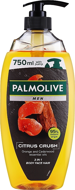 Żel pod prysznic dla mężczyzn 3w1 - Palmolive MEN Citrus Crush — Zdjęcie N4