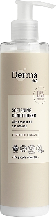 Odżywka do włosów - Derma Eco Softening Conditioner — Zdjęcie N1