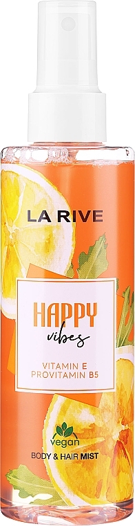 Perfumowana mgiełka do włosów i ciała - La Rive Happy Vibes — Zdjęcie N1