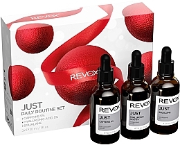 Zestaw - Revox Just Daily Routine Set (ser/30ml + eye/ser/30ml + oil/30ml) — Zdjęcie N1