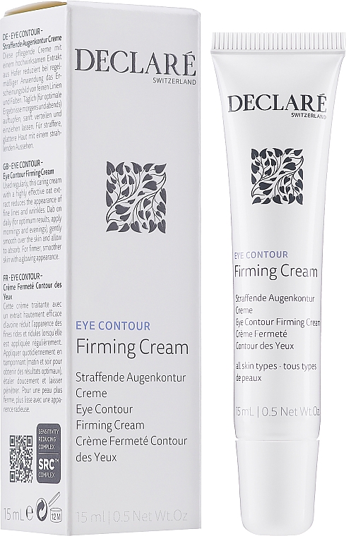 Krem wygładzający skórę wokół oczu - Declare Eye Contour Firming Cream
