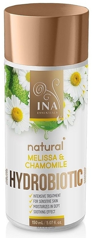 Pielęgnacja kojąca na noc dla skóry wrażliwej Melisa i rumianek - Ina Essentials Natural Hydrobiotic Melissa & Chamomile — Zdjęcie N1