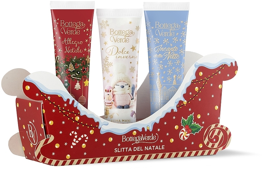 Zestaw - Bottega Verde Hand Cream Trio Set (h/cr/3x30ml) — Zdjęcie N2