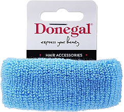 Gumka do włosów, FA-5637, niebieska - Donegal — Zdjęcie N1