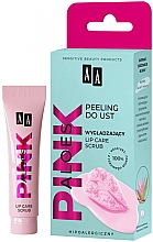 Kup Wygładzający peeling do ust - AA Aloes Pink Lip Care Scrub