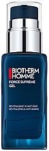 Przeciwstarzeniowy żel do twarzy dla mężczyzn - Biotherm Homme Force Supreme Anti-Aging Gel — Zdjęcie N1