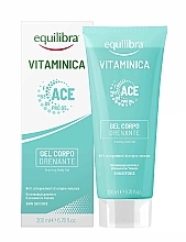 Żel drenujący do ciała - Equilibra Vitaminica Draining Body Gel — Zdjęcie N1