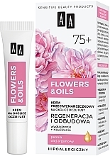 Kup Krem przeciwzmarszczkowy na okolice oczu i ust 75+ - AA Flowers & Oils Anti-Wrinkle Eyes And Lip Cream