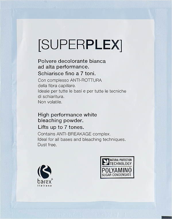 Proszek wybielający - Barex Italiana Superplex Bleaching Powder